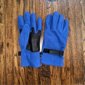 Aime Leon Dore ALD Blue Fleece Gloves Size Large / XL Soft Glove